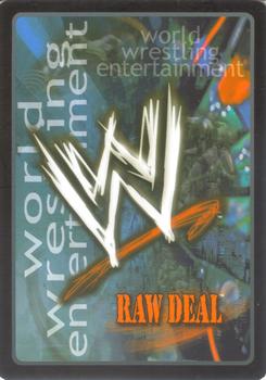 2004 Comic Images WWE Raw Deal: Vengeance #4 Spinning Kick Back
