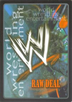 2004 Comic Images WWE Raw Deal: Vengeance #8 Lariat Back