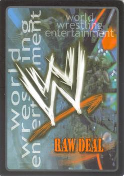 2005 Comic Images WWE Raw Deal: Unforgiven #36 Sit Out Powerbomb Back