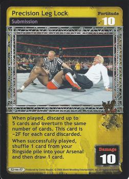 2005 Comic Images WWE Raw Deal: Unforgiven #52 Precision Leg Lock Front