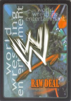 2005 Comic Images WWE Raw Deal: Unforgiven #55 Lift a Boot Back