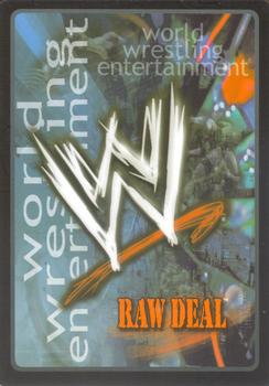2005 Comic Images WWE Raw Deal: Unforgiven #56 Spot Adjustment Back