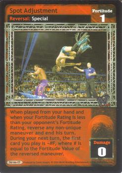2005 Comic Images WWE Raw Deal: Unforgiven #56 Spot Adjustment Front