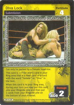 2006 Comic Images WWE Raw Deal: The Great American Bash #29 Diva Lock Front