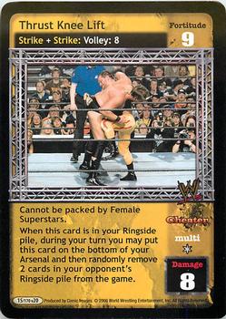 2006 Comic Images WWE Raw Deal: The Great American Bash #15 Thrust Knee Lift Front