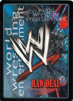 2006 Comic Images WWE Raw Deal: The Great American Bash #149 Zero Tolerance: Kiss My Magnificent A%$ Back