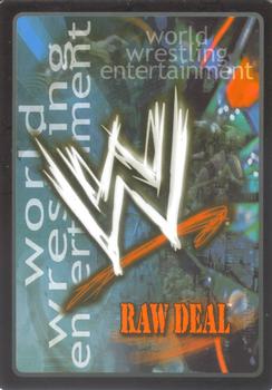 2006 Comic Images WWE Raw Deal: The Great American Bash #9 Shoot Kicker Hold Back