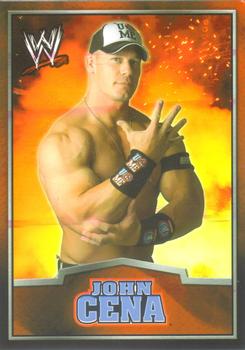 2012 Topps WWE Ringside Relic Dog Tags Inserts #10 John Cena Front