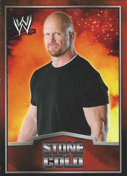 2012 Topps WWE Ringside Relic Dog Tags Inserts #22 Stone Cold Steve Austin Front