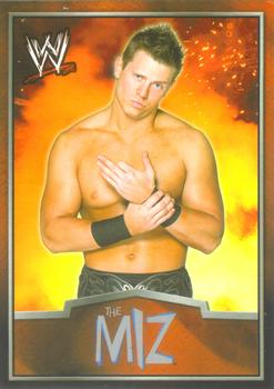 2012 Topps WWE Ringside Relic Dog Tags Inserts #5 The Miz Front