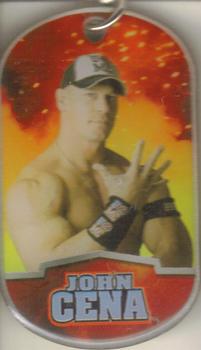 2012 Topps WWE Ringside Relic Dog Tags Inserts - Dog Tags #10 John Cena Front