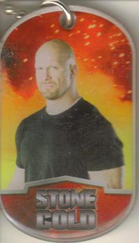 2012 Topps WWE Ringside Relic Dog Tags Inserts - Dog Tags #22 Stone Cold Steve Austin Front