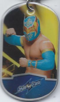 2012 Topps WWE Ringside Relic Dog Tags Inserts - Dog Tags #20 Sin Cara Front