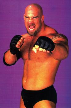 1998 Panini WCW/nWo Photocards #3 Goldberg Front