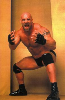 1998 Panini WCW/nWo Photocards #9 Goldberg Front