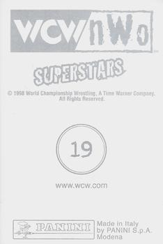 1998 Panini WCW/nWo Photocards #19 Sting Back
