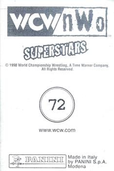 1998 Panini WCW/nWo Photocards #72 Scott Norton Back