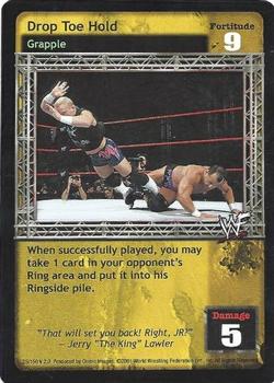 2001 Comic Images WWF Raw Deal: Fully Loaded #25 Drop Toe Hold Front