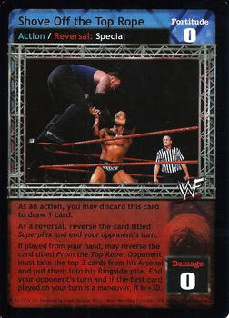 2001 Comic Images WWF Raw Deal: Fully Loaded #49 Shove Off the Top Rope Front