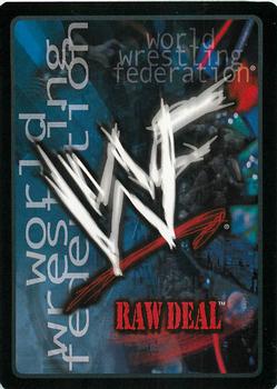 2001 Comic Images WWF Raw Deal: Fully Loaded #94 Drive, Rikishi, Drive! Back
