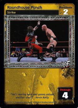 2000 Comic Images WWF Raw Deal #4 Roundhouse Punch Front