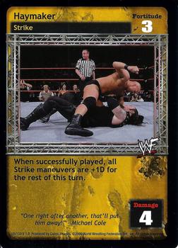 2000 Comic Images WWF Raw Deal #5 Haymaker Front
