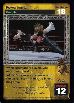 2000 Comic Images WWF Raw Deal #47 Powerbomb Front