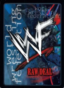 2000 Comic Images WWF Raw Deal #51 Arm Bar Back
