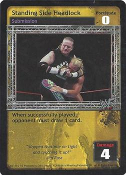 2000 Comic Images WWF Raw Deal #58 Standing Side Headlock Front