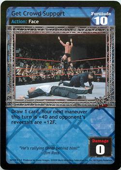 2000 Comic Images WWF Raw Deal #98 Get Crowd Support Front