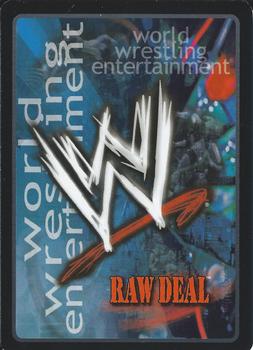 2006 Comic Images WWE Raw Deal: No Way Out #47 You Can't Cheat An Honest Man... Back