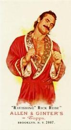 2007 Topps Heritage III WWE - Allen & Ginter Legends #6 Ravishing Rick Rude  Front