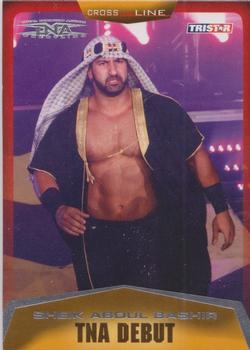 2008 TriStar TNA Cross the Line #7 Sheik Abdul Bashir  Front