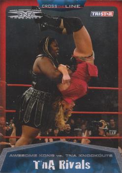 2008 TriStar TNA Cross the Line #97 Awesome Kong Front
