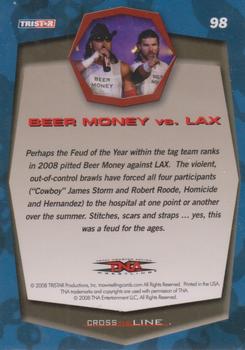2008 TriStar TNA Cross the Line #98 Beer Money / LAX  Back