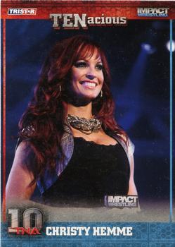 2012 TriStar Impact TNA TENacious #84 Christy Hemme Front