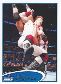 2012 Topps WWE #4 Sheamus  Front