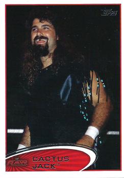 2012 Topps WWE #7b Cactus Jack Front