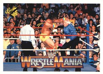 1990 Classic WWF The History of Wrestlemania #106 Ultimate Warrior / Bobby 