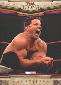 2010 TriStar TNA Icons #14 A.J. Styles Front