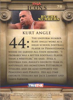 2010 TriStar TNA Icons #78 Kurt Angle Back