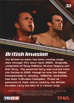 2010 TriStar TNA New Era #32 British Invasion Back