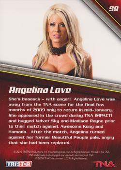 2010 TriStar TNA New Era #59 Angelina Love Back