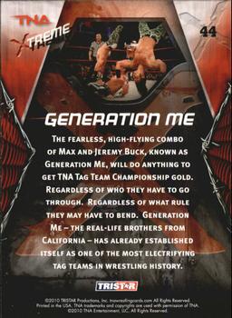 2010 TriStar TNA Xtreme #44 Generation Me Back