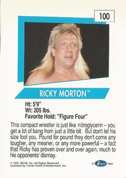 1991 Impel WCW #100 Ricky Morton Back