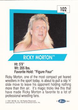 1991 Impel WCW #102 Ricky Morton Back