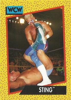 1991 Impel WCW #11 Sting Front