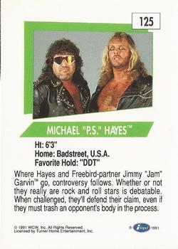 1991 Impel WCW #125 Fabulous Freebirds Back