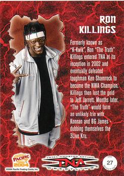 2004 Pacific TNA #27 Ron Killings Back