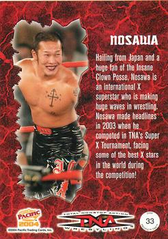 2004 Pacific TNA #33 Nosawa Back